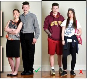 Exam dress code example